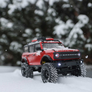 CARRO AXIAL 1/24 SCX24 2021 FORD BRONCO 4WD RTR RED AXI00006T1