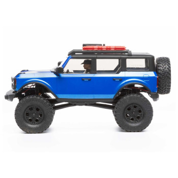 CARRO AXIAL 1/24 SCX24 2021 FORD BRONCO 4WD RTR BLUE AXI00006T3