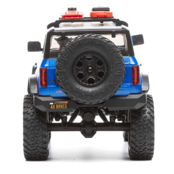 CARRO AXIAL 1/24 SCX24 2021 FORD BRONCO 4WD RTR BLUE AXI00006T3