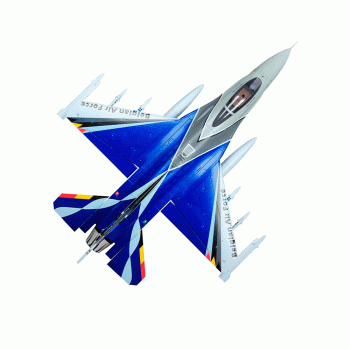 HSD JETS V2.1 F-16 TURBINE PNP X3 BELGIAN COLOR