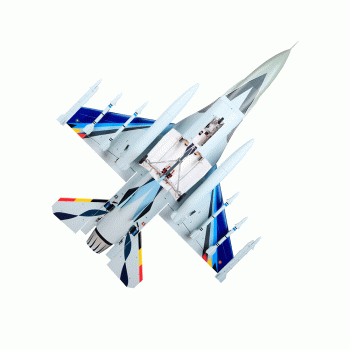 HSD JETS V2.1 F-16 TURBINE PNP X3 BELGIAN COLOR