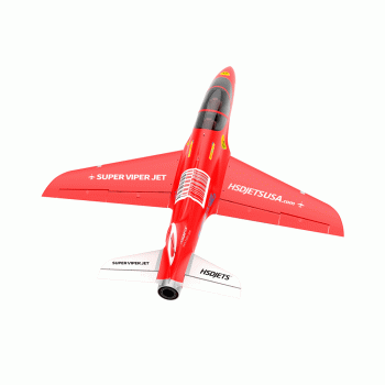 HSD JETS SUPER VIPER FOAM TURBINE PNP X1 RED COLOR