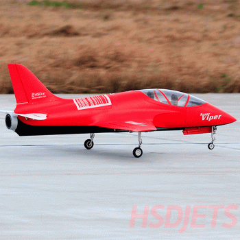 HSD JETS SUPER VIPER FOAM TURBINE PNP X1 RED COLOR