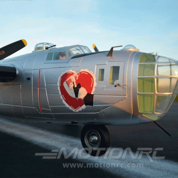 AVIAO FW FLIGHTLINE B-24 LIBERATOR SILVER 2000MM (78