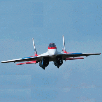 AVIAO FW MIG-29 80MM RED + VECTOR PNP FJ31621P