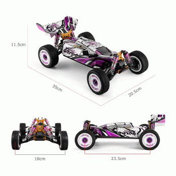 WLTOYS CAR 1/12 RC EXPLORER 55KM 4WD 124019