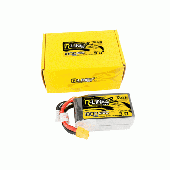 GENS ACE 14.8V 1800MA R-LINE 120C LIPO RACING 3.0 XT60 TATTU