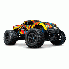 CARRO TRAXXAS X-MAXX BLX 8S 4WD TQI TSM SOLAR FLARE 77086-4