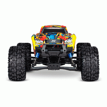 CARRO TRAXXAS X-MAXX BLX 8S 4WD TQI TSM SOLAR FLARE 77086-4