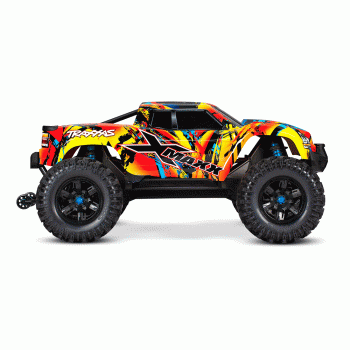 CARRO TRAXXAS X-MAXX BLX 8S 4WD TQI TSM SOLAR FLARE 77086-4