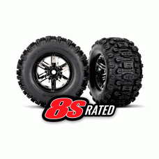 RODA TRAXXAS SLEDGEHAMMER CHRM 8.4