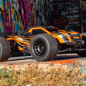 CARRO TRAXXAS 1/6 XRT BLX 8S 4WD TQI TSM ORANGE 78086-4