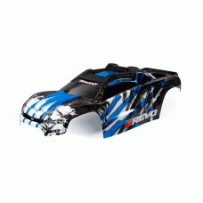 BOLHA TRAXXAS E-REVO BLUE/WINDOW ASSEMBLED 8611X