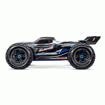 CARRO TRAXXAS 1/8 SLEDGE BLX 6S 4WD TQI BLUE 95076-4