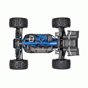 CARRO TRAXXAS 1/8 SLEDGE BLX 6S 4WD TQI BLUE 95076-4