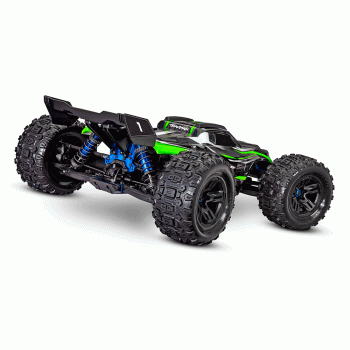 CARRO TRAXXAS 1/8 SLEDGE BLX 6S 4WD TQI GREEN 95076-4