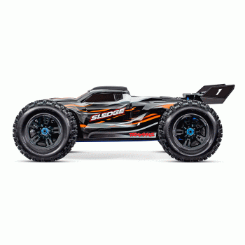 CARRO TRAXXAS 1/8 SLEDGE BLX 6S 4WD TQI ORANGE 95076-4