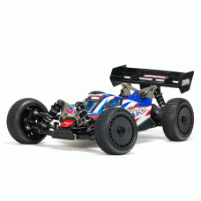 CARRO ARRMA 1/8 TLR TUNED TYPHON 6S 4WD BLX BUGGY RTR RED/BLUE ARA8406