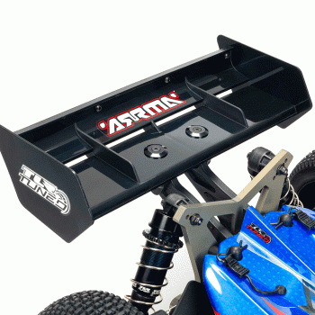 CARRO ARRMA 1/8 TLR TUNED TYPHON 6S 4WD BLX BUGGY RTR RED/BLUE ARA8406
