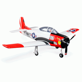 AVIAO E-FLITE T-28 TROJAN 1.2M BNF BASIC W/SMART EFL18350