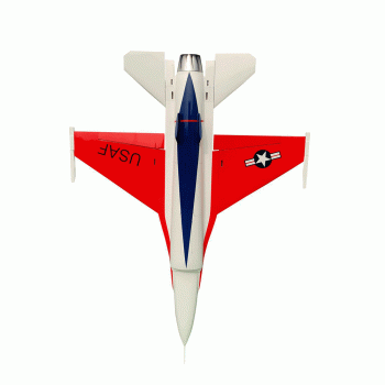 AVIAO PILOT RC 1/8 F16 JET 71.3