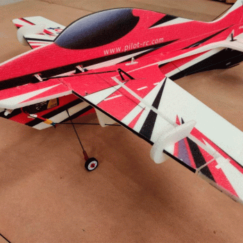 PILOT RC SHOCK FLYER PNP VERSION WHITE/RED