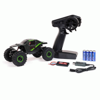 CARRO AXIAL 1/24 AX24 XC-1 4WS CRAWLER BRUSHED RTR GREEN AXI00003T1