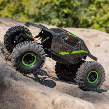 CARRO AXIAL 1/24 AX24 XC-1 4WS CRAWLER BRUSHED RTR GREEN AXI00003T1