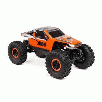 CARRO AXIAL 1/24 AX24 XC-1 4WS CRAWLER BRUSHED RTR ORANGE AXI00003T2