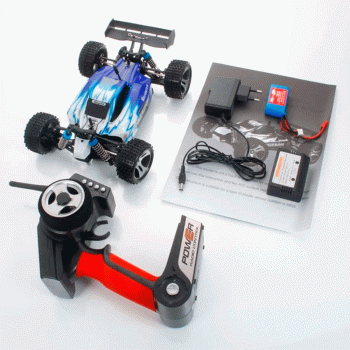 CARRO WLTOYS 1/18 RTR VORTEX 50KM/H 4WD A959 BLUE