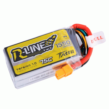 GENS ACE 1550MAH 14.8V 75C XT60 R-LINE