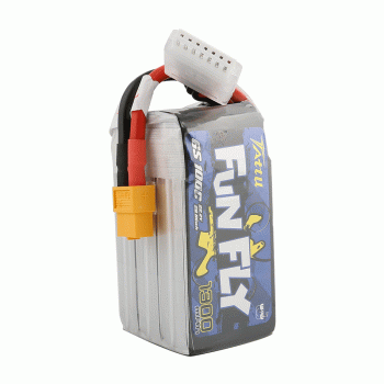 GENS ACE 22.2V 1300MA FUNFLY 100C LIPO XT60 TATTU