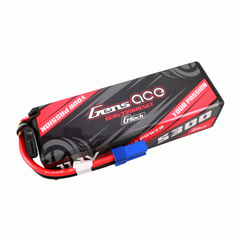 GENS ACE 5300MAH 11.1V 60C HARDCASE 15# EC5 PLUG