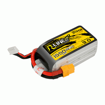 GENS ACE TATTU R-LINE 1550MAH 18.5V 120C LIPO RACING 3.0 XT60 PLUG