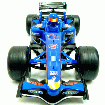 CARRO RC RACING FORMULA F1 4-CHANNEL BLUE 939-3