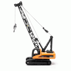 HUINA MINIATURA 1/50 METAL GUINDASTE CRAWLER CRANE 1720