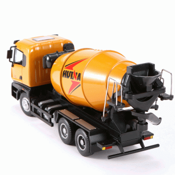 HUINA MINIATURA 1/50 METAL BETONEIRA CIMENTO TRUCK 1719