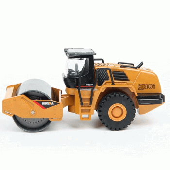 HUINA MINIATURA 1/50 METAL ROAD ROLLER ROLO COMPACTADOR 1715