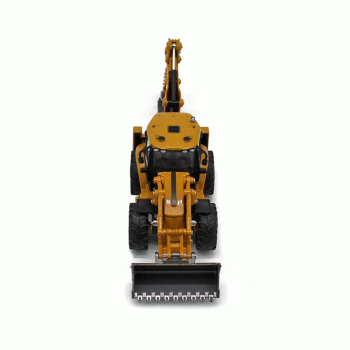 HUINA MINIATURA 1/50 METAL BACK HOE LOADER RETROESCAVADORA 1704