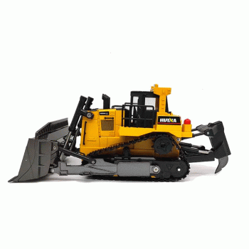 EXCAVATOR HUINA 1/16 RC BULLDOZER 8CH 1569