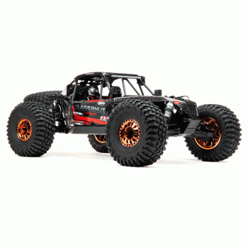 CARRO LOSI 1/10 LASERNUT U4 4WD BRUSHLESS RTR SMART BLACK LOS03028T2