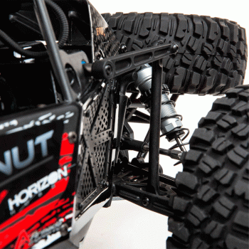 CARRO LOSI 1/10 LASERNUT U4 4WD BRUSHLESS RTR SMART BLACK LOS03028T2