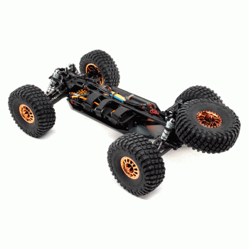 CARRO LOSI 1/10 LASERNUT U4 4WD BRUSHLESS RTR SMART BLACK LOS03028T2