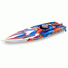 LANCHA TRAXXAS SPARTAN BRUSHLESS TQI TSM ORANGE 57076-4