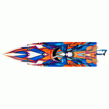 LANCHA TRAXXAS SPARTAN BRUSHLESS TQI TSM ORANGE 57076-4