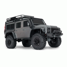 CARRO TRAXXAS 1/10 TRX-4 LAND ROVER DEFENDER CRAWLER SILVER 820564