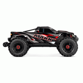 CARRO TRAXXAS 1/10 MAXX MONSTER TRUCK TQI 4S WIDEMAXX RED 89086-4