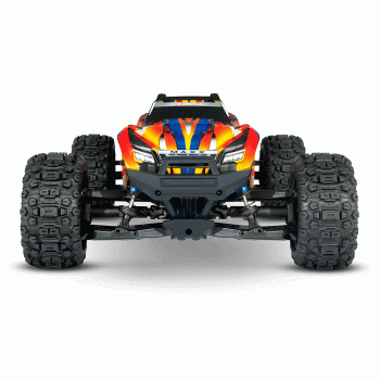 CARRO TRAXXAS 1/10 MAXX MONSTER TRUCK TQI 4S WIDEMAXX YELLOW 890864