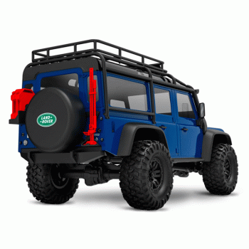 CARRO TRAXXAS 1/18 TRX-4M LAND ROVER DEFENDER CRAWLER RTR BLUE 97054-1