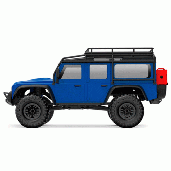 CARRO TRAXXAS 1/18 TRX-4M LAND ROVER DEFENDER CRAWLER RTR BLUE 97054-1